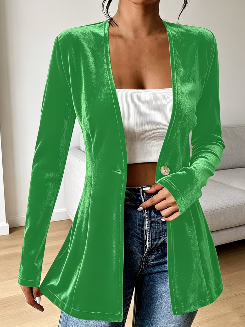 Veste Blazer de style européen et américain