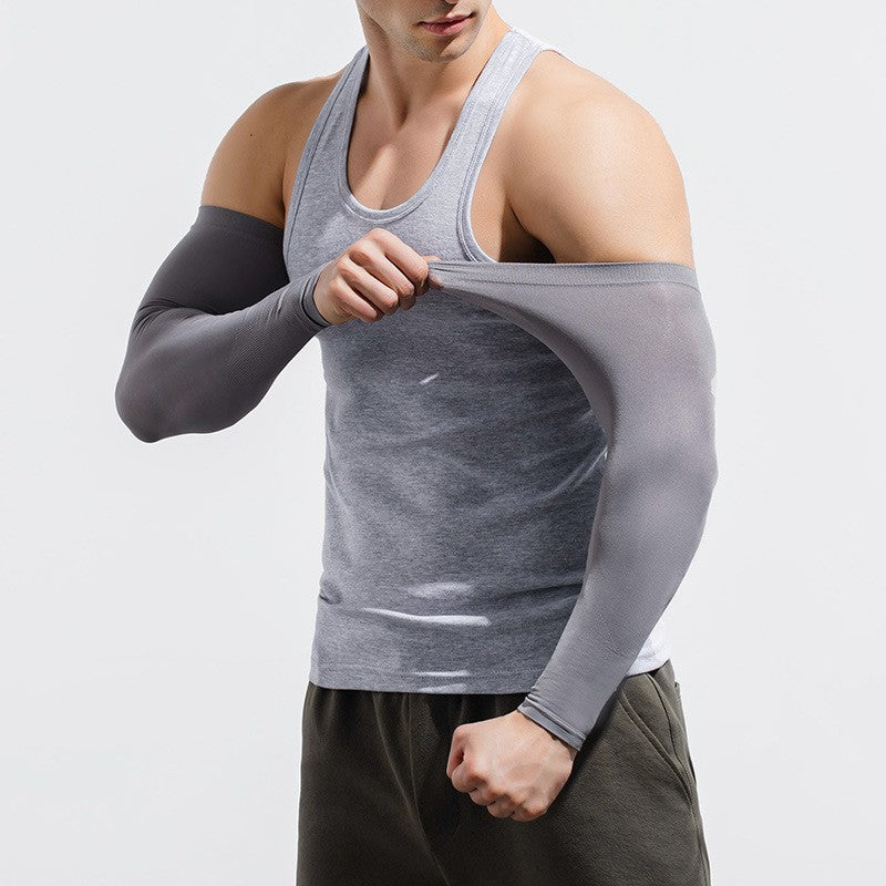 Extérieur Casual Solide-couleur Protection des bras