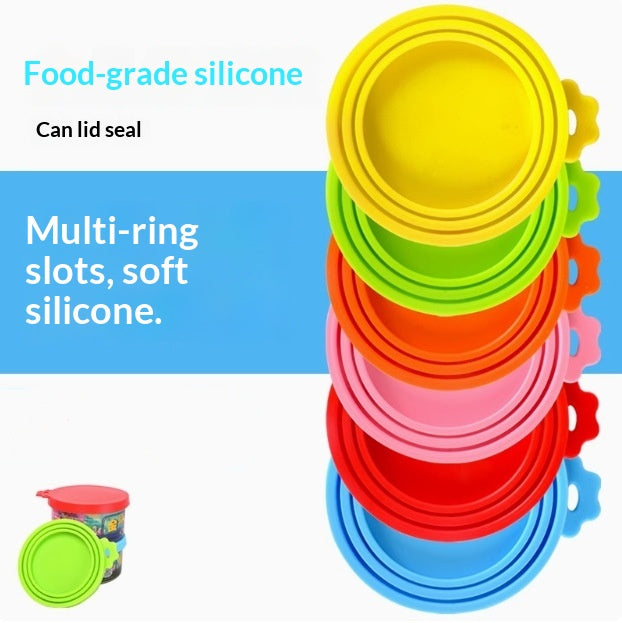 Couverture en silicone pour aliments pour chats