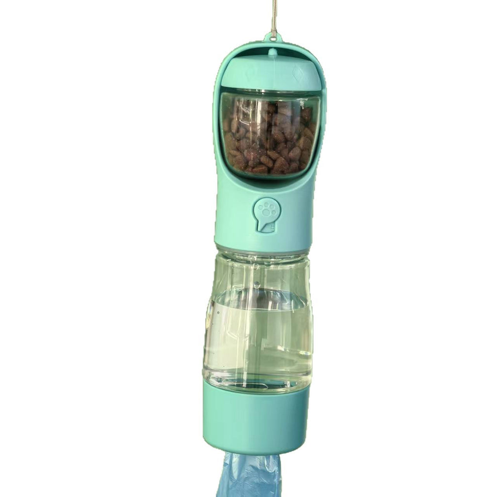 Pet Travel Cup Portable Outdoor Water Bouteille Feeder multifonctionnel