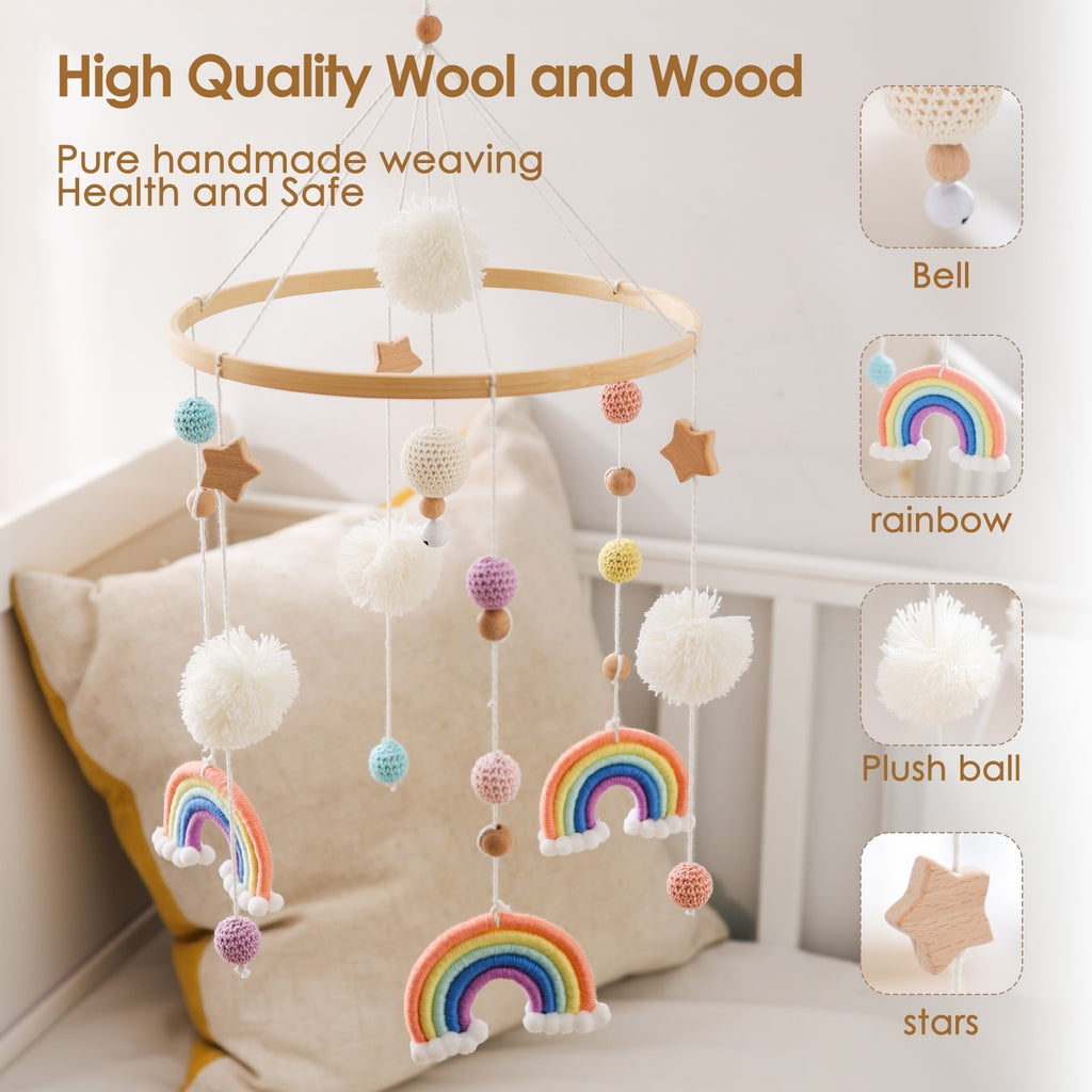 Style nordique Baby Room Decor Crib Mobile