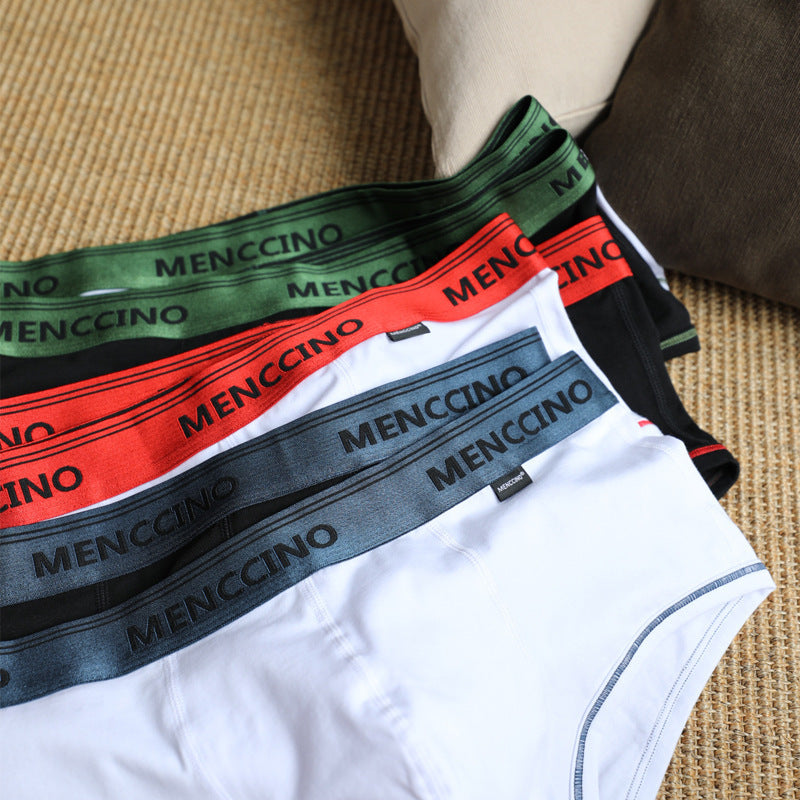 Sous-vêtements pour hommes Cotton Low Waist Slim Boxers