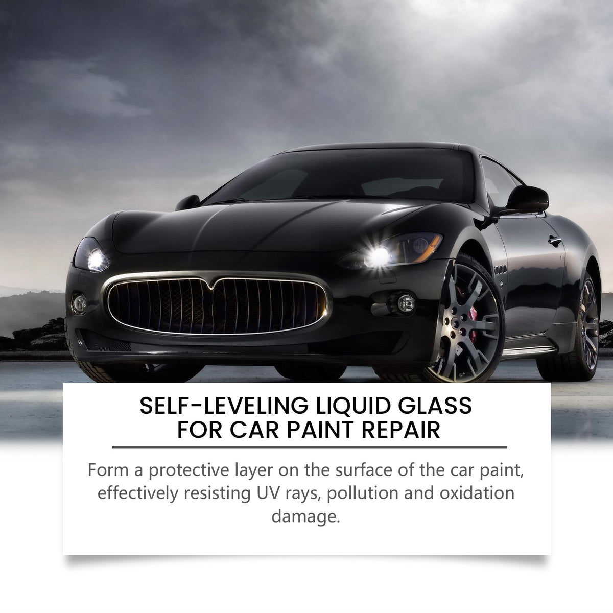 Solution de soins de peinture automobile