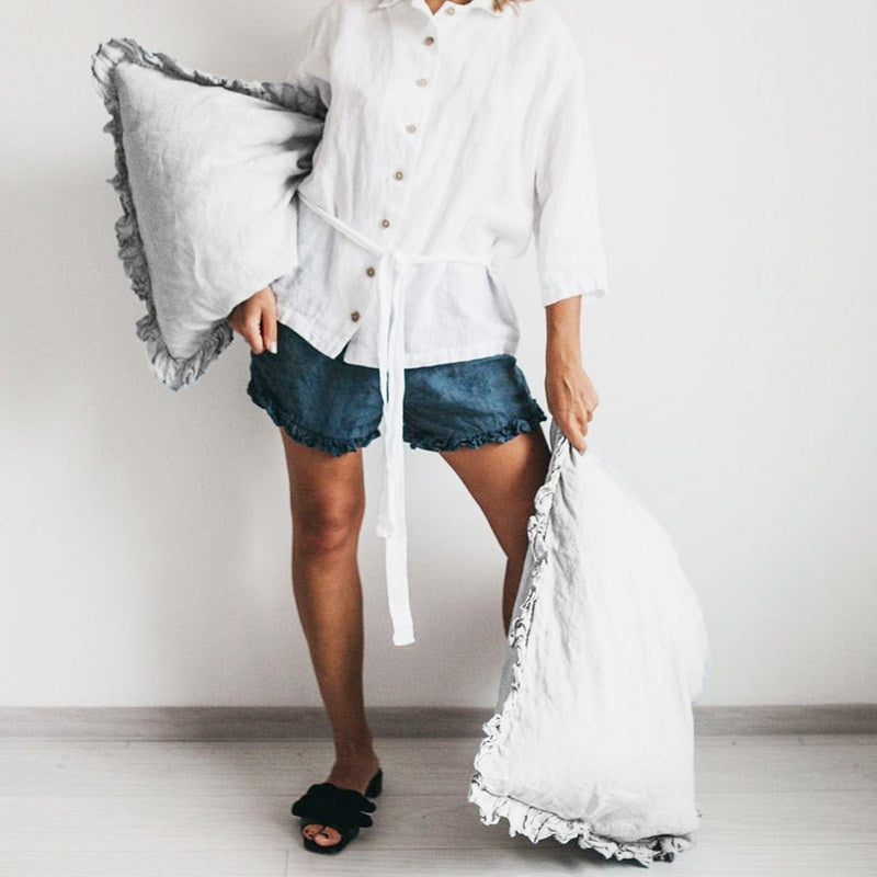 AutomneHiver Linge léger de luxe Étui d'oreiller