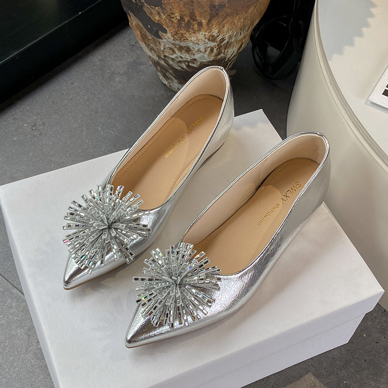 Femmes 6cm Hauteur invisible Augmenter Mary Jane Flats