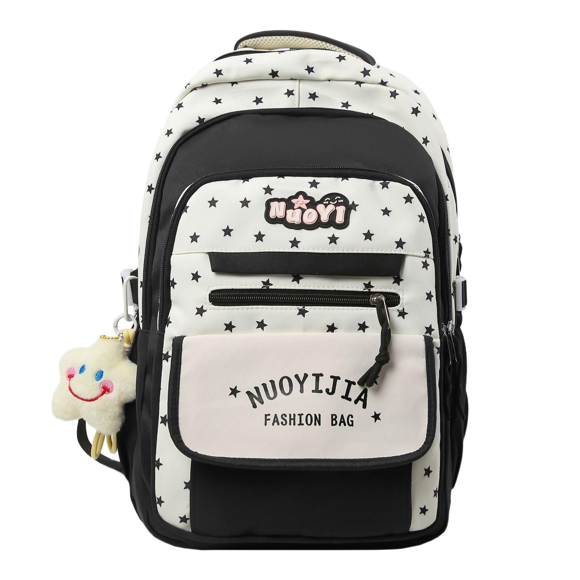 Bloc de couleur High Apparence Multi Compartiment Sac à dos léger