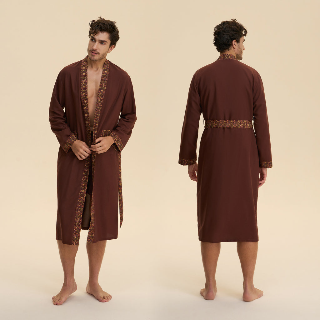 Loose Casual Middle Eastern style une chemise de nuit pour les couples Long coton en forme de nuage Lo