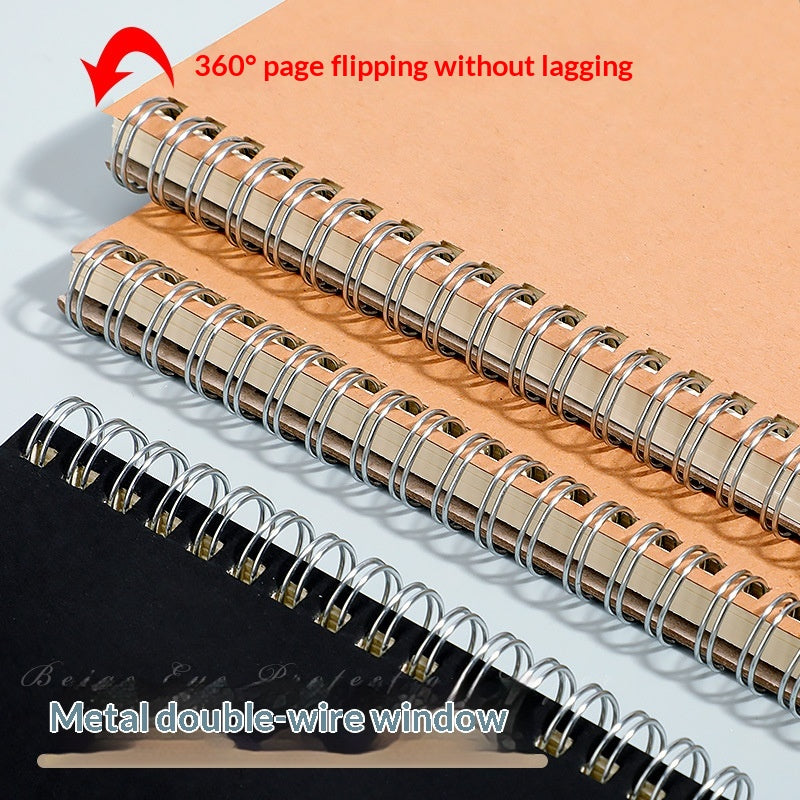 Simple carnet de notes papier A5 Kraft pour la pratique