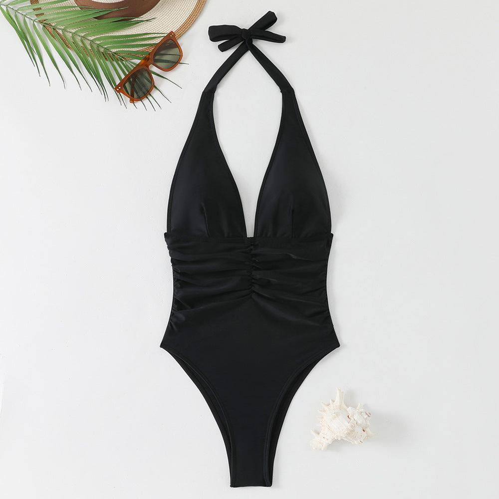 Une pièce de maillot de bain Triangular coupe Beach and Spring