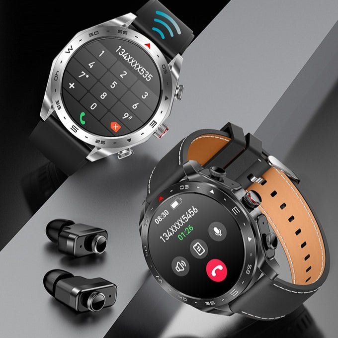 T95 Smart TWS 2-en-1 HD Bluetooth Rappel Surveillance de la santé
