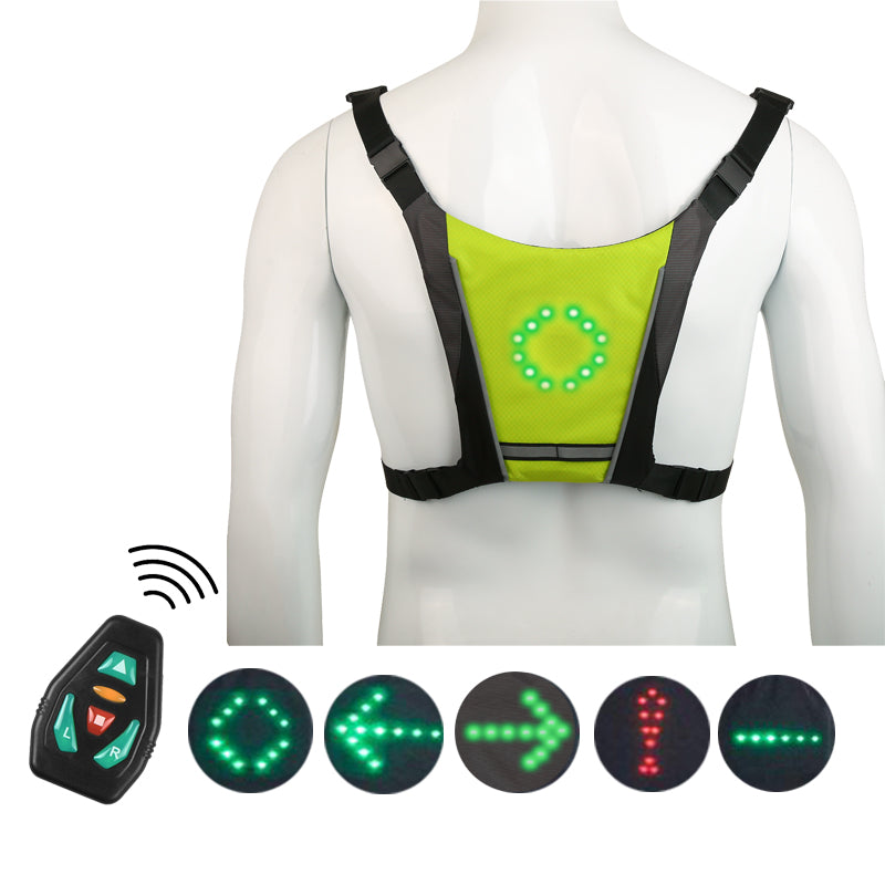 Vestes de sport LED pour la course en plein air et le cyclisme