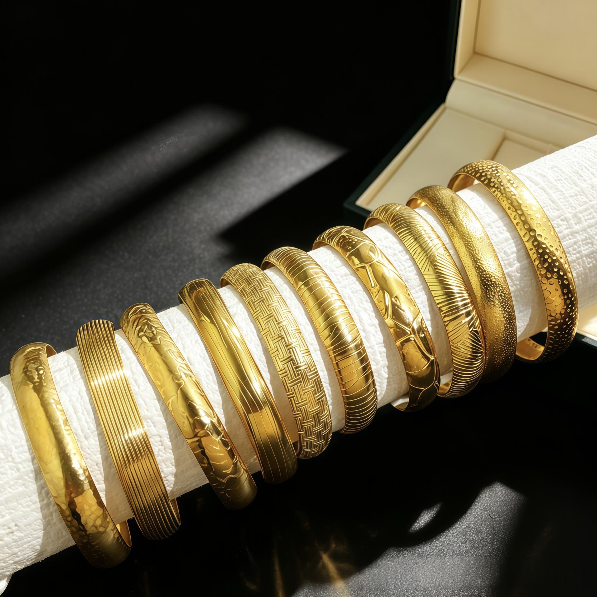 Bracelet en acier inoxydable léger pour le commerce entre l'Europe et les États-Unis