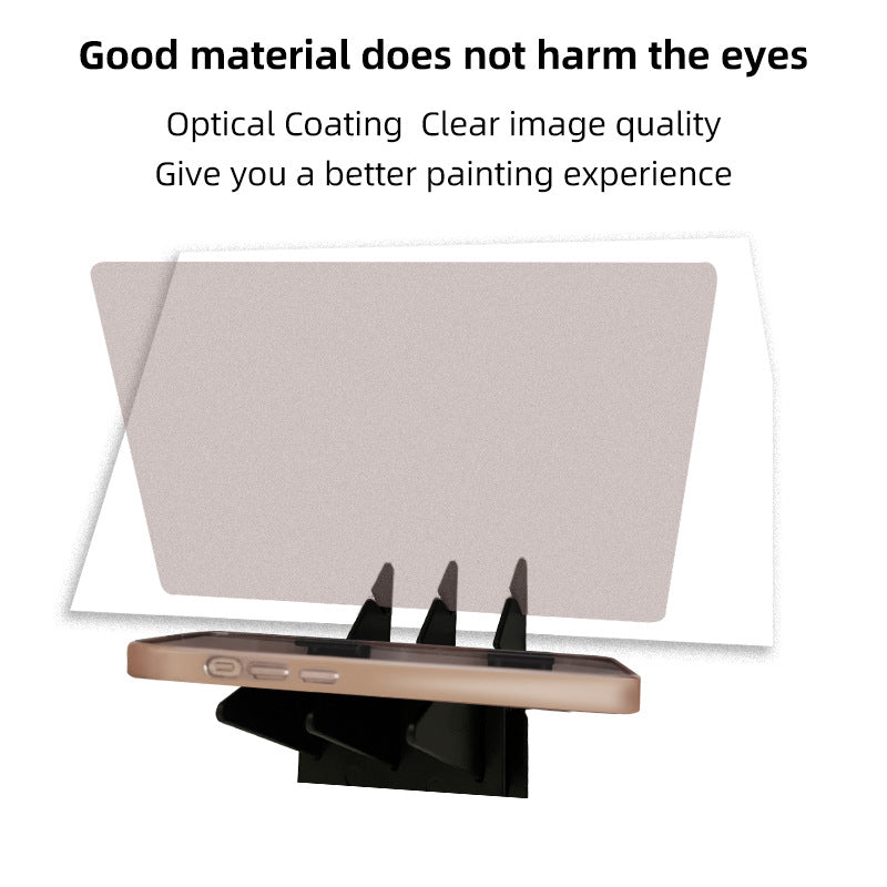 Panneau de dessin de copie optique Tablette de projection de table de téléphone mobile