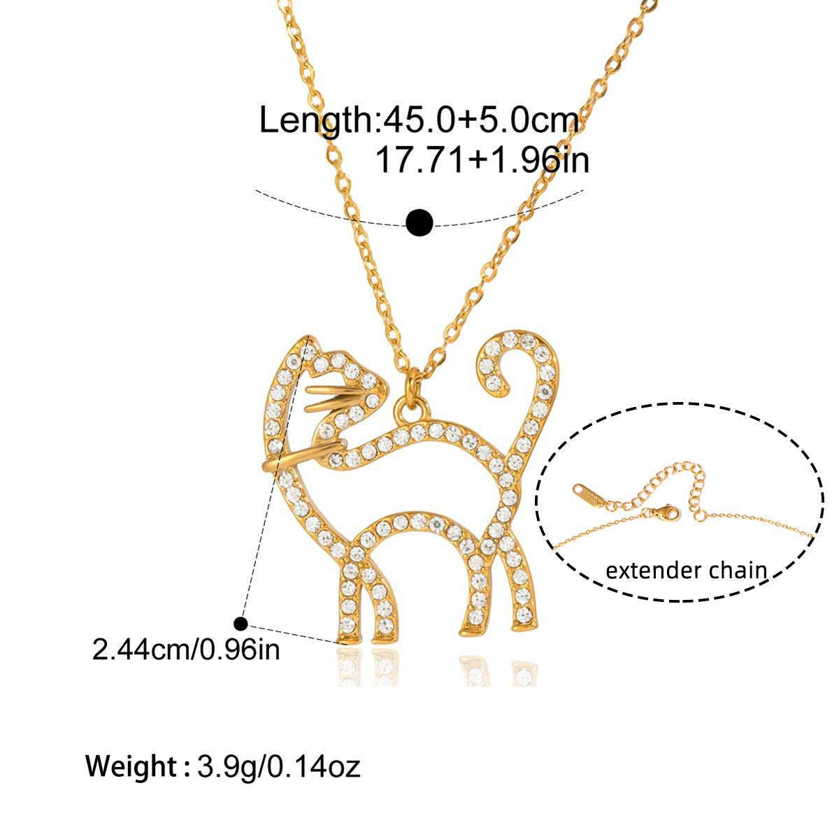 Collier femme en acier inoxydable 316