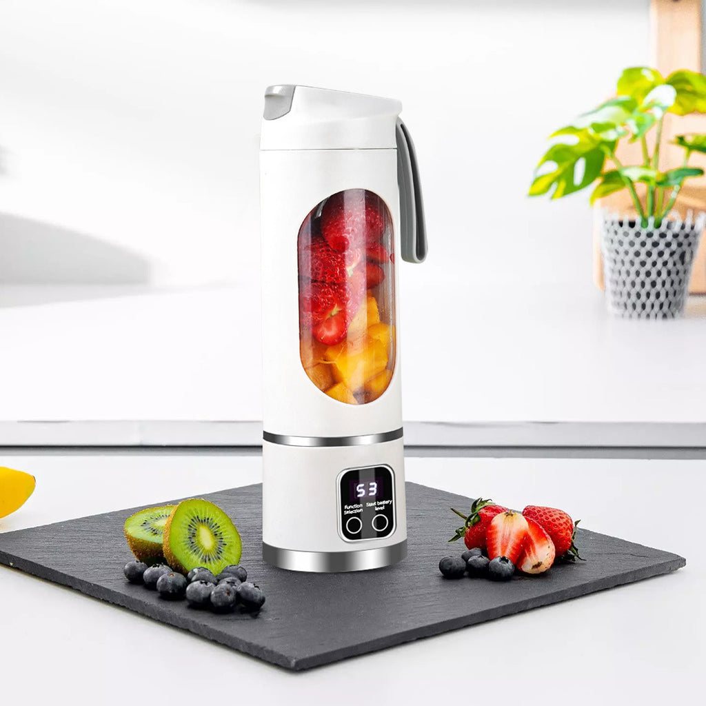 Portable USB Rechargeable Juicer Cup Mélangeur de mélangeur électrique Smoothie Maker 450ml