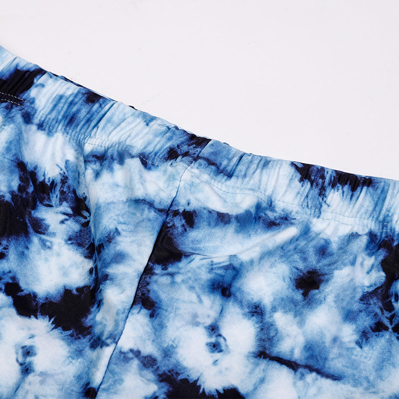 Boys Spa Boxer Tie Dye Sun Protection Maillot de bain
