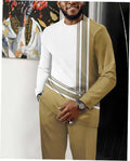 Costume de sport de loisirs classique impression 3D pour hommes