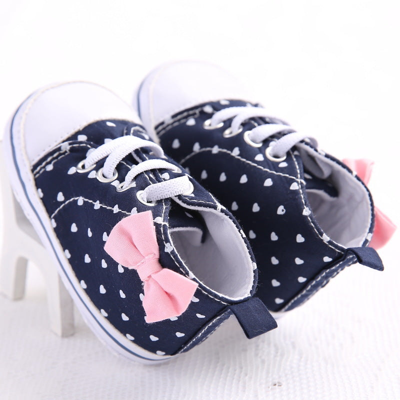 Chaussures de petite fille haut-top Soft-soled