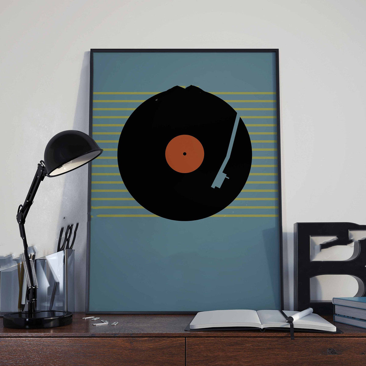 Vinyl Record Wall Art Impression de décoration de salle