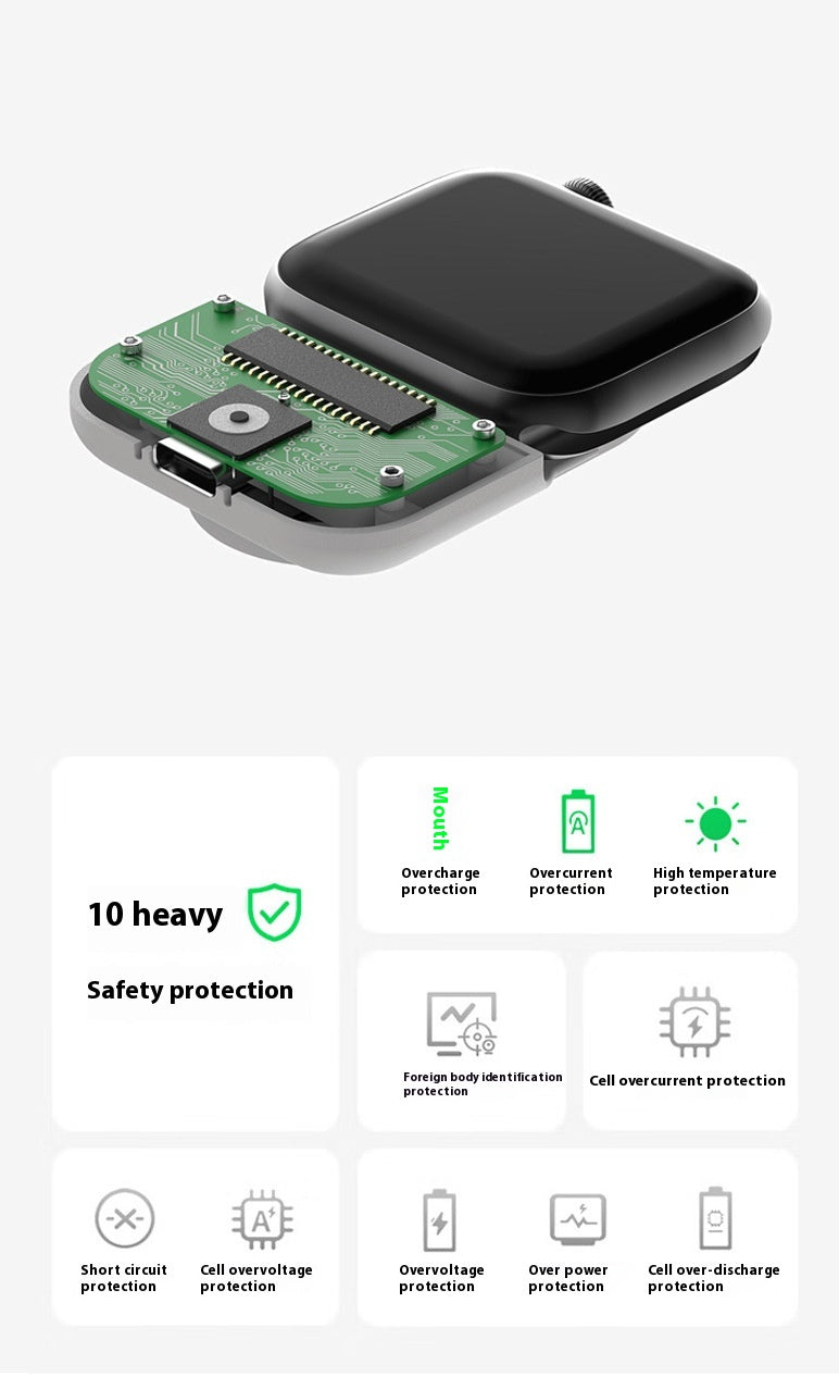 Convient pour Power Bank Watch Portable Wireless Power Bank Portable