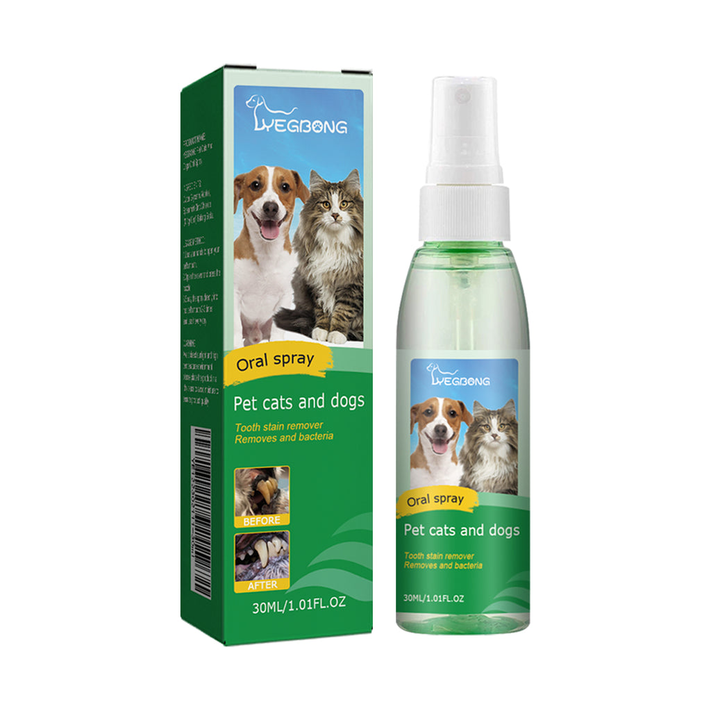 Vaporisateur de nettoyage des dents pour animaux de compagnie