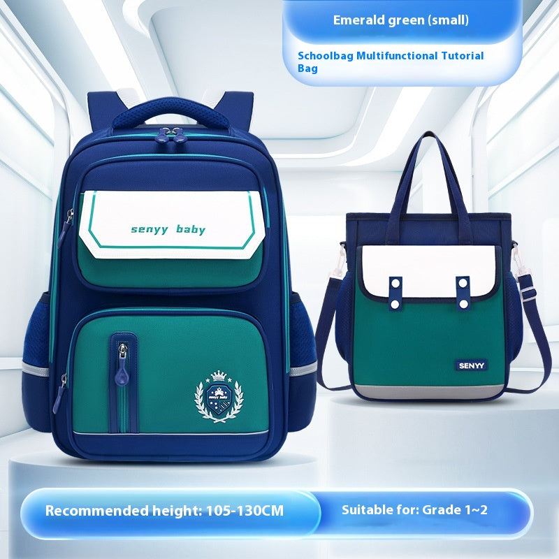 Sac à dos protecteur de la tige pour enfants avec hydrofuge Grande capacité Oxford Cloth Schoo