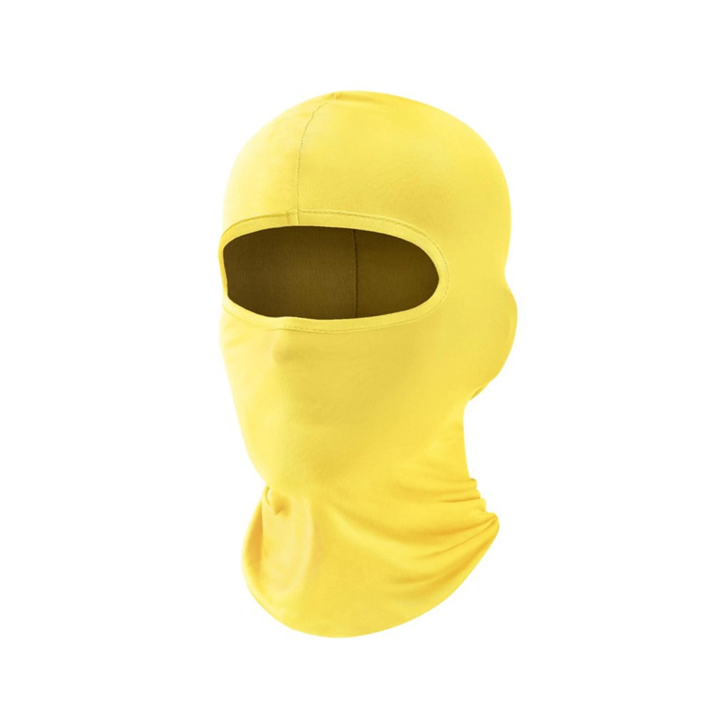 Sports de plein air Ice-Silk Sun-Protective Balaclava pour les hommes et les femmes