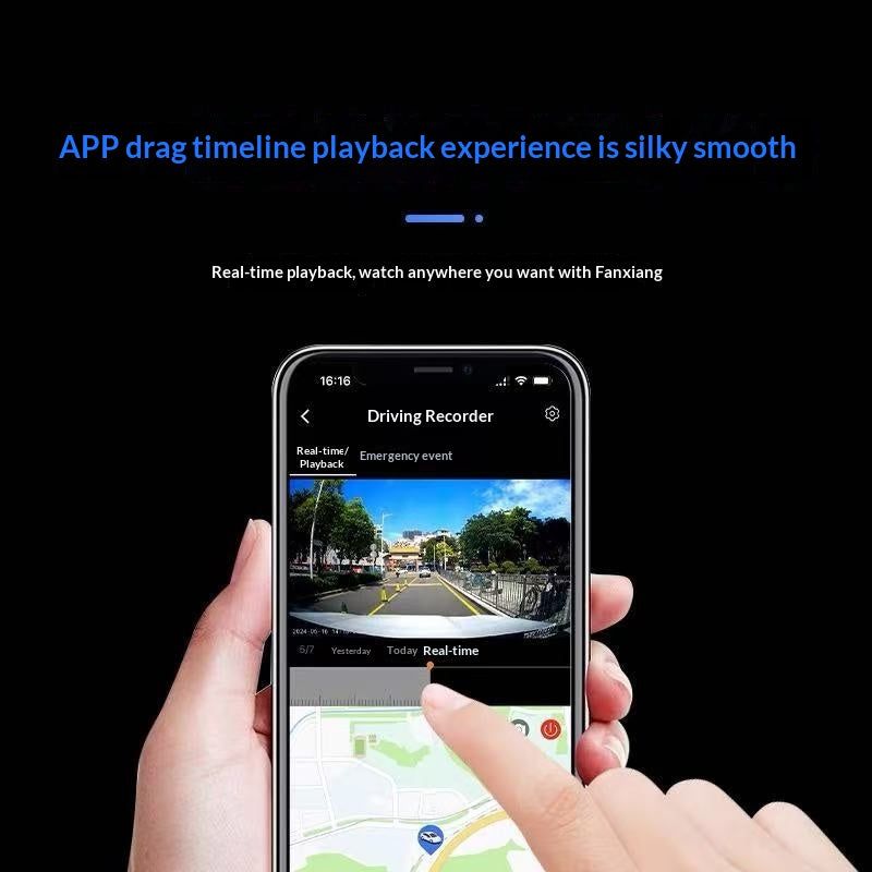 4G enregistreur de surveillance à distance avec position GPS à distance et haute définition