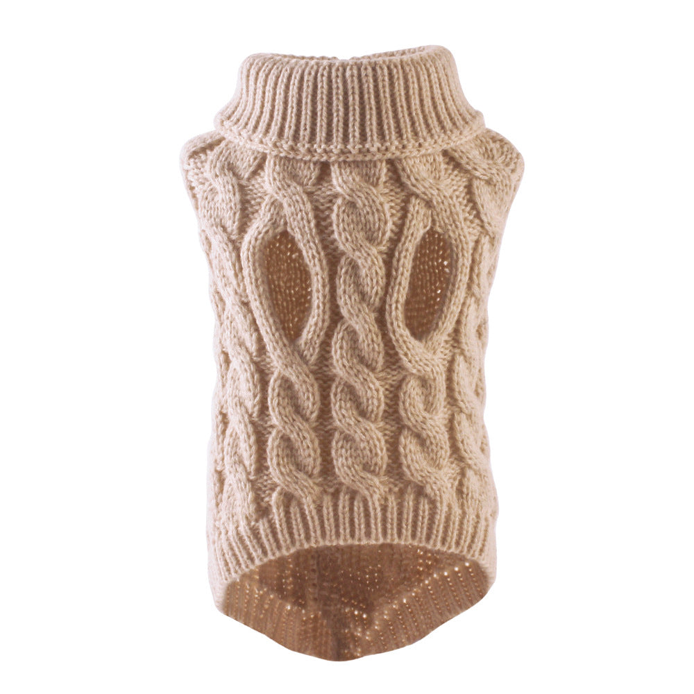Chandails pour animaux d'hiver chauds
