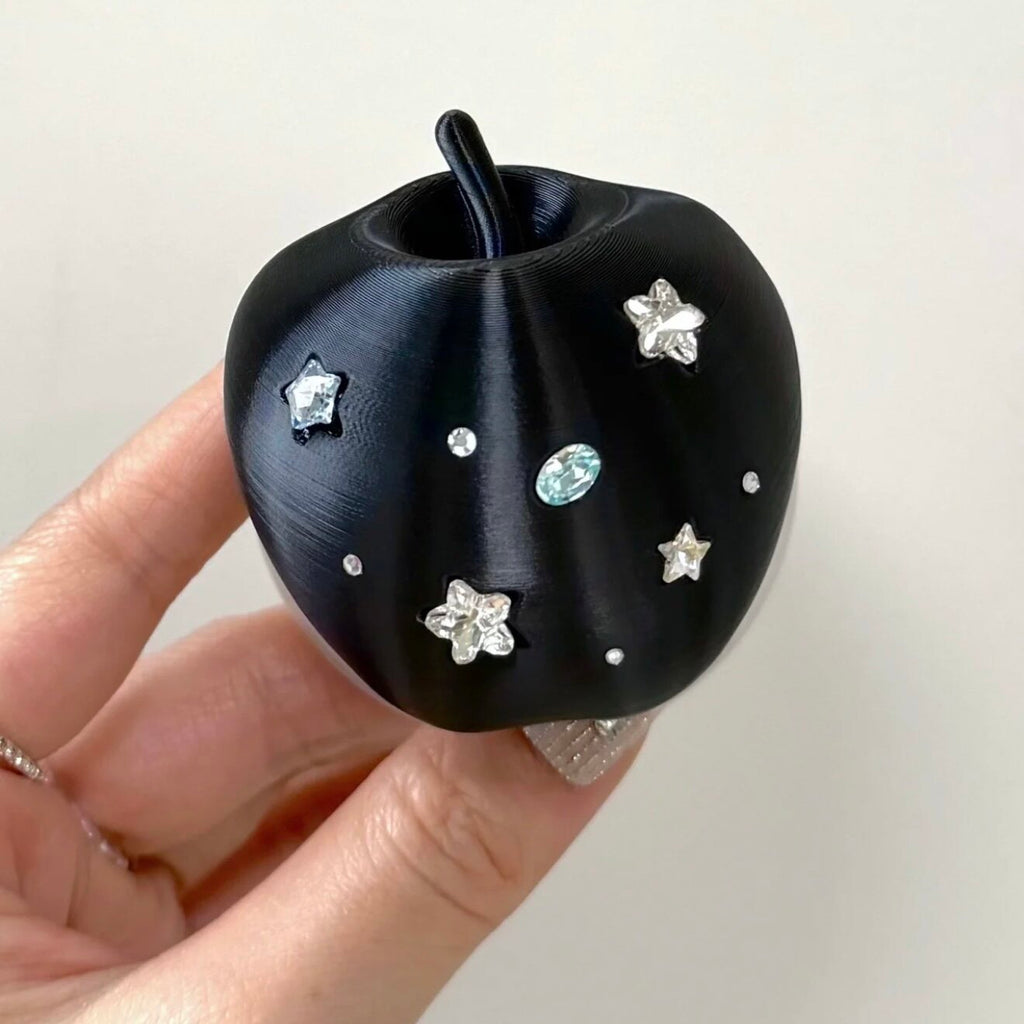 Support de téléphone à airbag magnétique couleur soie-diamant imprimé 3D
