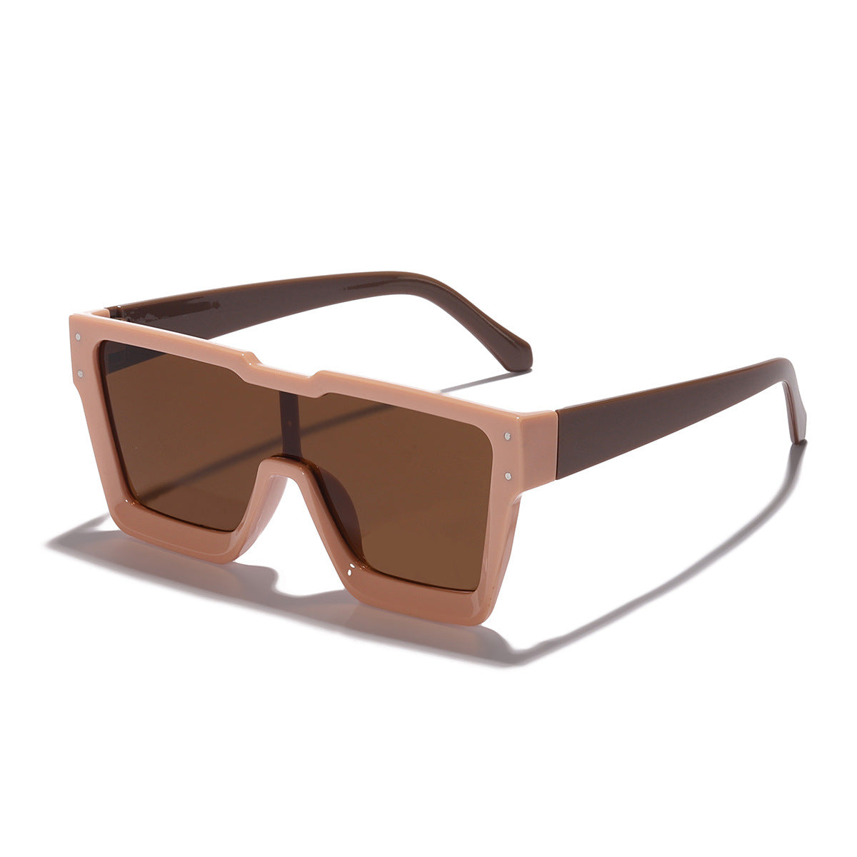 Lunettes de soleil européennes et américaines personnalisées Grandes Rim Lens Ins Style Sport Go