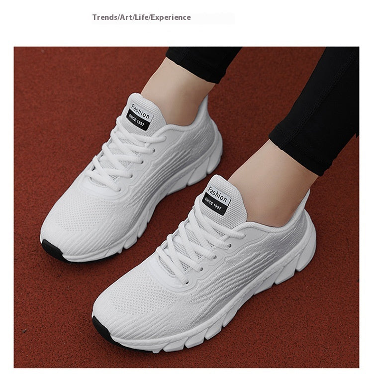 Confortable légère course à pied Casual Flat Shoes Sneaker