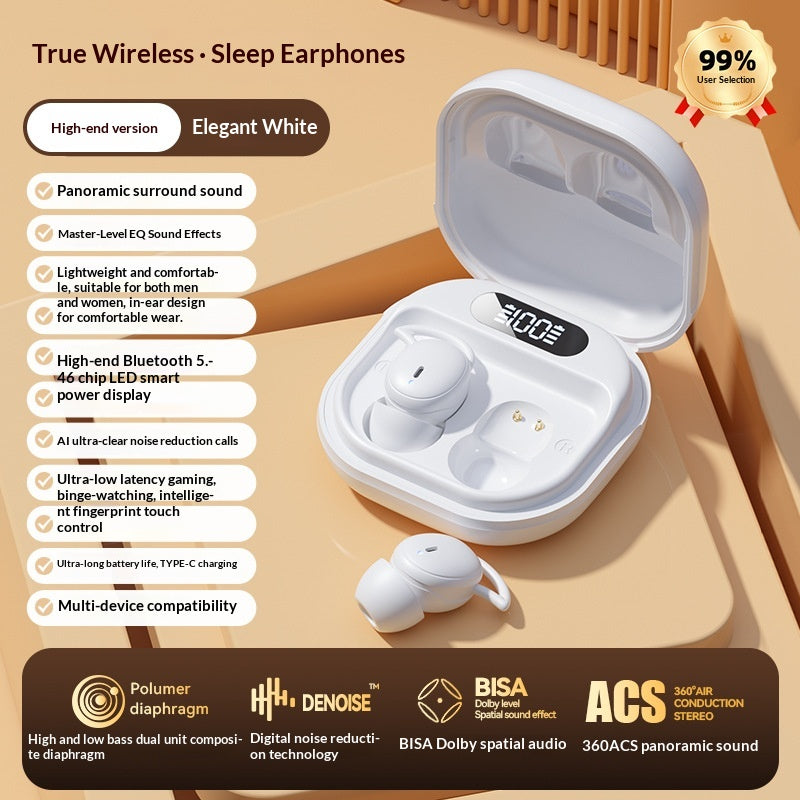 Ecouteurs Bluetooth sans fil pour couches latérales