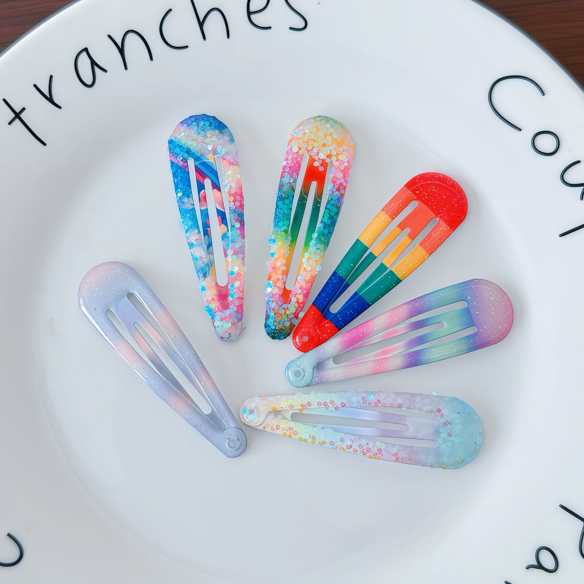 Clip capillaire pour enfants Accessoire capillaire polyvalent Clip latéral avec paillettes Et un design raisonnable
