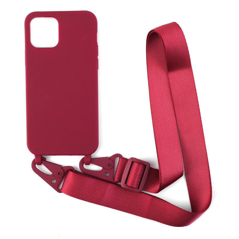Manches de protection de l'étui de lanyard à ruban en boucle