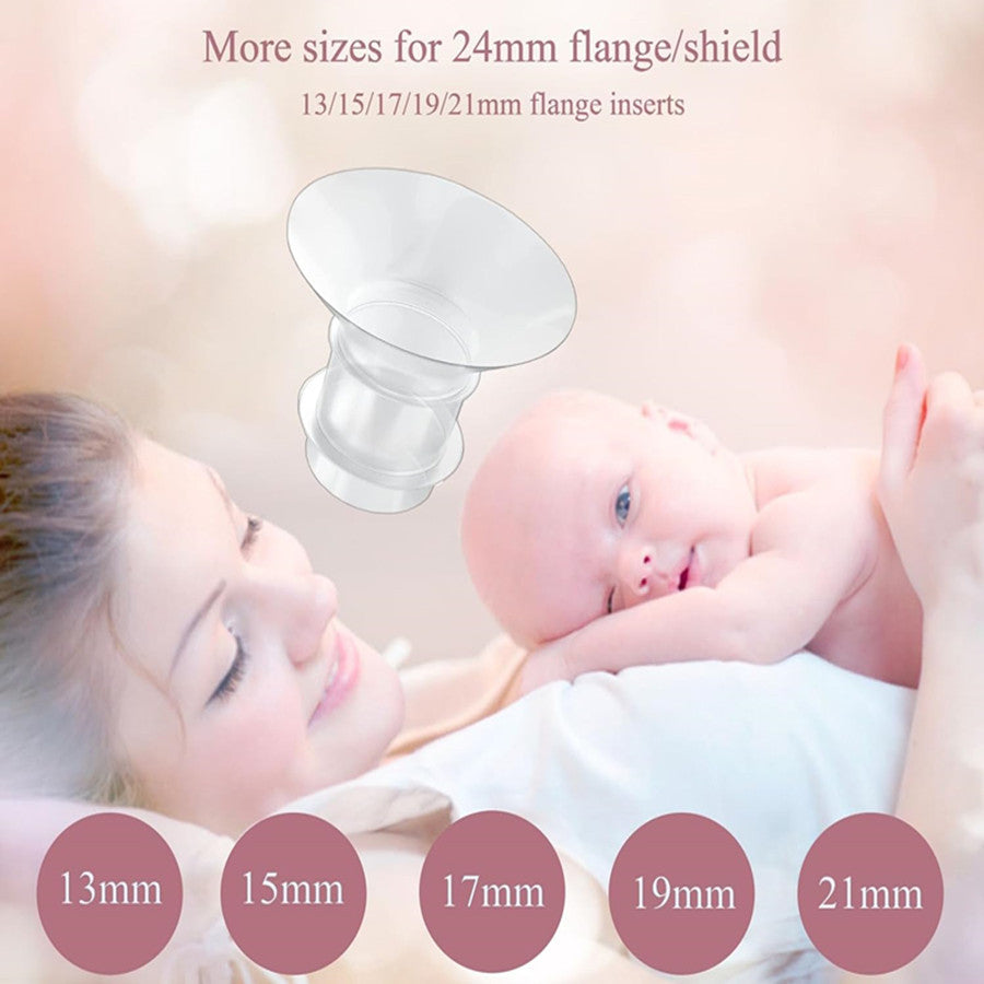 Adaptateur de brides télescopage de pompe mammaire portable