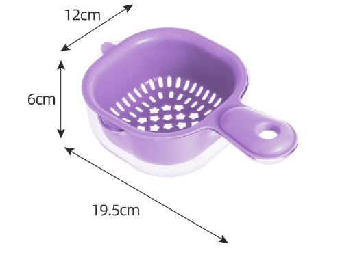 Double panier de drainage-Purple-1