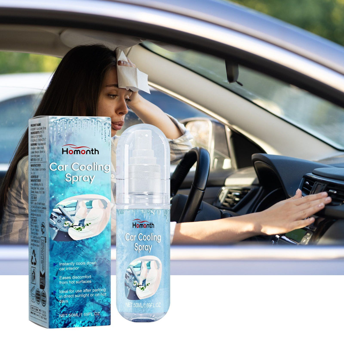 Spray de refroidissement intérieur de l'automobile HOMONTH