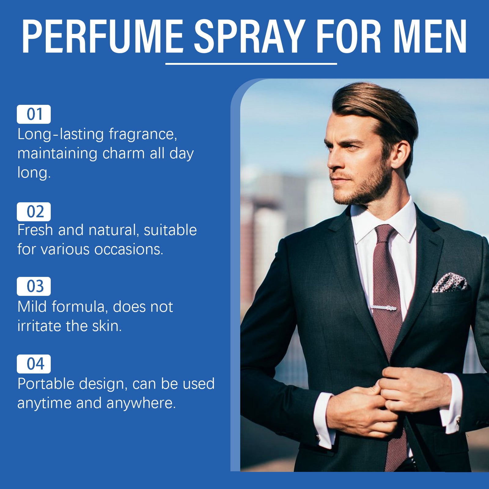 Vaporisateur de parfum pour hommes