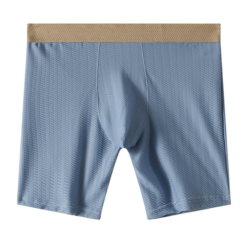 Sous-vêtements pour hommes Haute respirabilité élastique Nylon d'été léger Jacquard