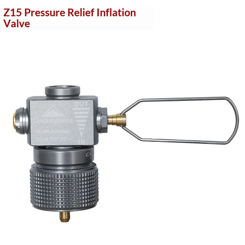 Outil extérieur Cylindre à gaz Inflation et accessoires de soupape de décompression