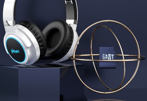 Écouteurs Bluetooth avec pliage lumineux