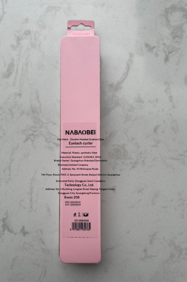Brosse de maquillage en bobine de mélange de cils à double extrémité