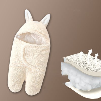Bébé tenir le nouveau-né épaississant Wrap Swadle sac de couchage