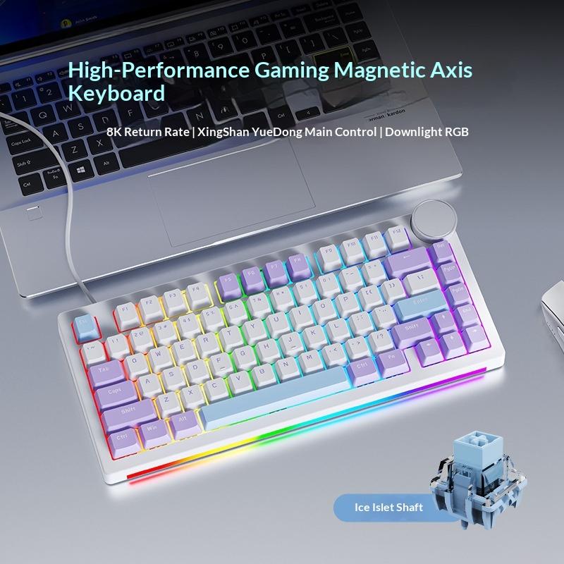 Clavier de jeu à faible latence pour les voyages à clé réglable
