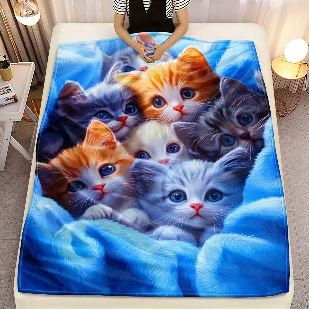 Blankets imprimés numériques les plus vendus dans plusieurs motifs