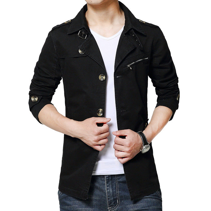 Léger Lavable Casual Mid Longueur Veste
