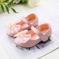 Chaussure de mariée en cuir PU Casual Bowknot