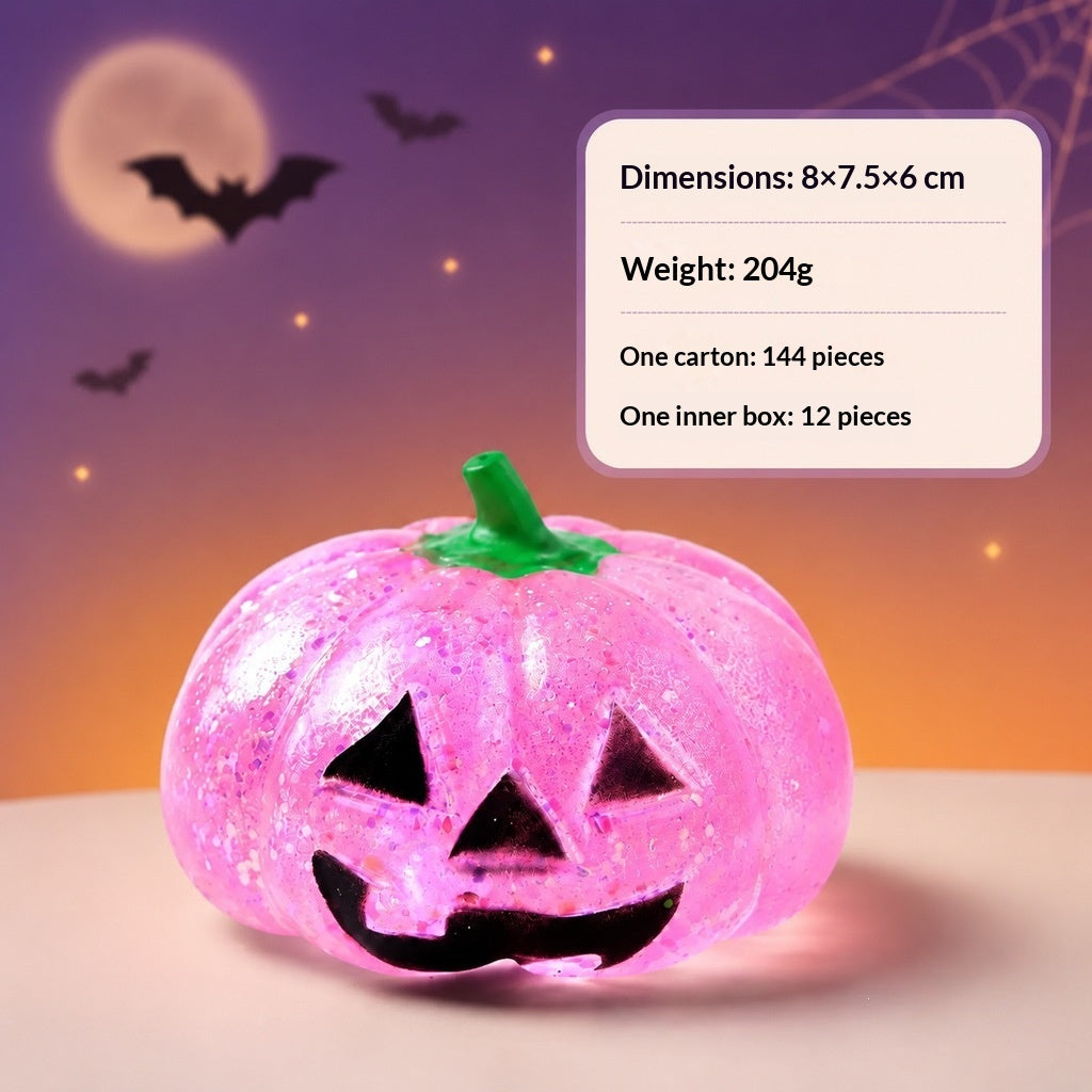 Cadeau d'Halloween Scary Dumpling Squeeze Jouet avec Bounceback