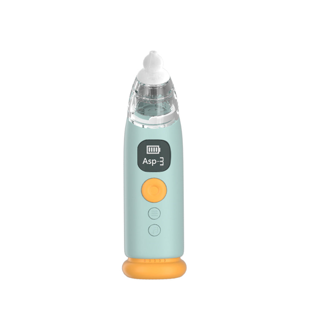 Electric Baby Nasal Aspirator Baby Nose Sucker 3 Suction Levels Low Noise Anti-backflow